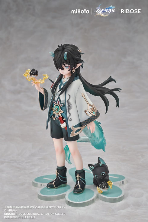 『崩壊:スターレイル』009_RIBOSE RISE UP+ ちびねこシリーズフィギュア 丹恒・飲月Ver. ノンスケールフィギュア